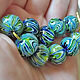 Набор бусин лэмпворк "Quizás...". Бусины. Natalia Korolyuk lampwork beads. Интернет-магазин Ярмарка Мастеров.  Фото №2