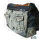 Заказать Bolso de hombro grande. Denimhandmade.Olga. Ярмарка Мастеров. . Crossbody bag Фото №3