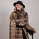 The coat of the raccoon 'Urban fashionista' . Fur Coats. Muar Furs. My Livemaster. Фото №4