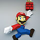 The polygon piece, paper 3D puzzle model trophy Mario Bros. Creator\\\\\\\'s Kit. PAPERstuff (PAPERstuff). Online shopping on My Livemaster.  Фото №2