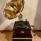 Граммофон His master's voice с пластинками, Другие инструменты, Москва,  Фото №1
