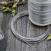 Материалы для творчества ручной работы. Ярмарка Мастеров - ручная работа 1,0mm Titanium wire. Handmade.