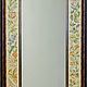 - Painted mirrors-Painted tile Mirror Flowers. Mirror. ArtFlera (artflera). Online shopping on My Livemaster.  Фото №2