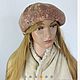 Master class on felting a French double-sided beret. Video. silk wool. My Livemaster. Фото №4
