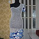 Order crochet dress Running on the waves. СТУКОВА ВАЛЕНТИНА (orel-afina). Livemaster. . Sundresses Фото №3