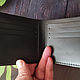 Портмоне (кошелек, бумажник) двойного сложения (Bi-fold wallet) № 54. Кошельки. максим (novmanik). Ярмарка Мастеров.  Фото №5