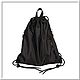 Atelier 666 Black & White Backpack. Men\\\'s backpack. atelier666. Online shopping on My Livemaster.  Фото №2