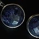 Серьги "Коктейльные" с Уральским Сапфиром 7 Ct. Серьги классические. Роберт Серебро 999.. Ярмарка Мастеров.  Фото №8