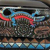 Шарфик батик "Цветочный" с ручной росписью в наличии