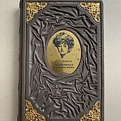 Сувениры и подарки handmade. Livemaster - original item 100 most famous women in the world (gift leather book). Handmade.