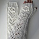 Fingerless long gloves Flower, Mitts, Kamyshin,  Фото №1