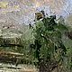 Ночная тишина, картина маслом в раме, 20/30 см. Картины. Картины маслом, художник Константин Титаренко  (Titakost). Ярмарка Мастеров.  Фото №6