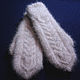 Women's double knitted mittens. Mittens. Warm Yarn. Online shopping on My Livemaster.  Фото №2