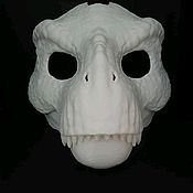 Skull dog mask fursuit