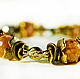 Bracelet made of natural agate stones ' agate Flower'!, Amulet, Moscow,  Фото №1