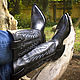 Women's High Cowboy Boots Black, High Boots, Moscow,  Фото №1
