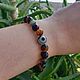 Order Strong amulet with ocular agate,tiger bull's hawk's eye. Magic Jewelry from Svetlana. Livemaster. . Bead bracelet Фото №3