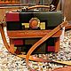 Винтаж: Великолепная сумка Double Fish Japan Two Way Crossbody, Сумки винтажные, Калининград,  Фото №1