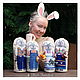 Order A friendly family of rabbits. Charming gifts house. Livemaster. . Toys Фото №3
