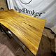 Стол-река из слэба карагача 200х90. Столы. WoodBroker. Ярмарка Мастеров.  Фото №5