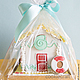 Пряничный домик "Летний". Кукольные домики. Пряничная мастерская (cookiecraft). Интернет-магазин Ярмарка Мастеров.  Фото №2