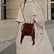 Кожаная сумка кисет бордовая. Сумка через плечо. AUGUST BAGS. Ярмарка Мастеров.  Фото №4