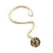 Украшения handmade. Livemaster - original item Lapis lazuli pendant, Lapis lazuli pendant, locket pendant on a chain. Handmade.