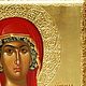 The icon of Holy RICE, registered icon, rice, gold, the Martyr Raisa. Icons. Icon_svyatyobraz Anna. My Livemaster. Фото №5