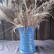 Для дома и интерьера handmade. Livemaster - original item Vase Cornflower Blue. Handmade.