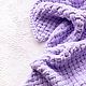 Plush plaid ' Violet». Blankets. Nicol. Online shopping on My Livemaster.  Фото №2