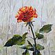 Order Rose Zen. Oil on canvas. 2017. Tatiana Chepkasova. Livemaster. . Pictures Фото №3