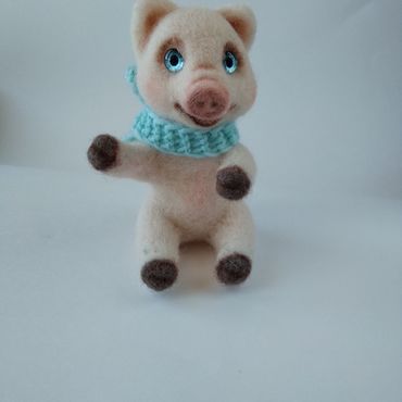 Куклы и игрушки ручной работы. Ярмарка Мастеров - ручная работа Поросенок. Handmade.