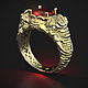 Кольцо `Слон` из золота 750 пробы
Центральный камень - шпинель 2,18ct.
Бриллианты