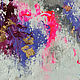 Order Blackberry punch - painting in an abstract style. Annet Loginova. Livemaster. . Pictures Фото №3