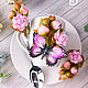  Чайный набор (кружка, тарелка, ложка и сахарница)а. Наборы посуды. Flowerdecor337. Ярмарка Мастеров.  Фото №5