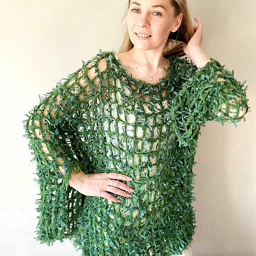 Одежда ручной работы. Ярмарка Мастеров - ручная работа Кофты-сетки:  "Хлоя". Handmade.