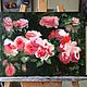 Order Oil painting Sun in the rose garden impressionism. Ирина Димчева. Livemaster. . Pictures Фото №3