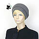 Stylish women's cashmere beret. Four colors, Berets, Ekaterinburg,  Фото №1