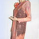 Wool dress Apricot. Dresses. Sokolova Oksana  woolhandmade (woolhandmade). Online shopping on My Livemaster.  Фото №2