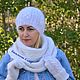 Set down 'Winter version' women's knitted set, Headwear Sets, Urjupinsk,  Фото №1