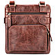 Leather bag 'Felix' (antique brown). Classic Bag. Russian leather Guild. Online shopping on My Livemaster.  Фото №2