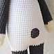 Lalalala doll in Panda costume on motives of Lalylala. Stuffed Toys. Amigurushka. My Livemaster. Фото №5