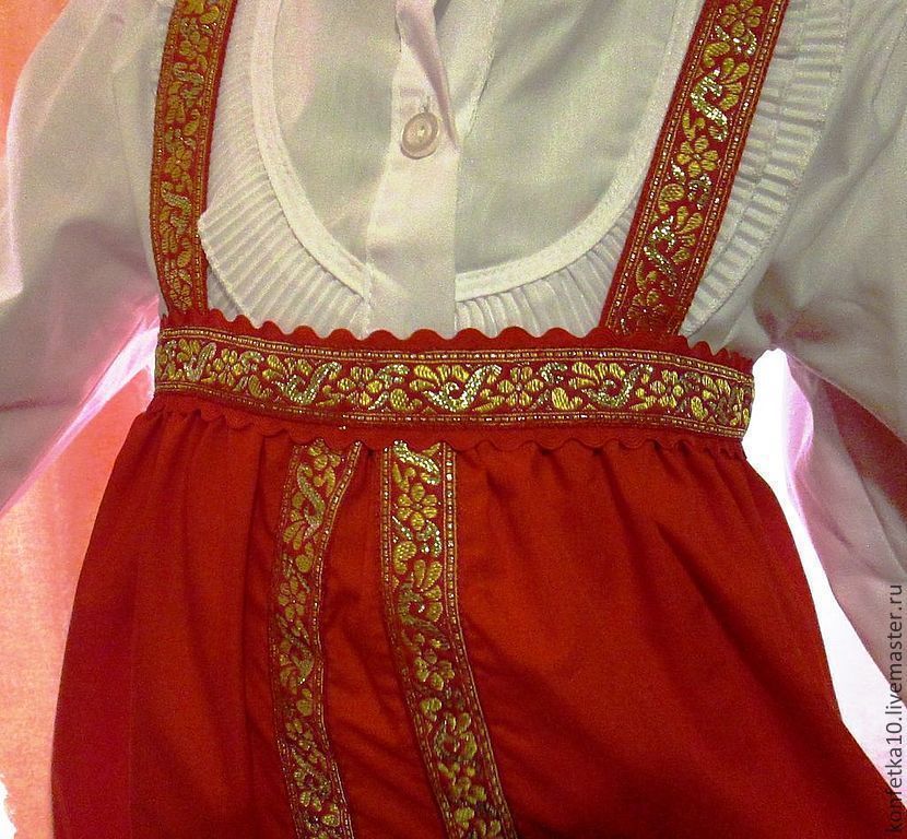 Русский народный сарафан для девочки — 2 ответов | форум Babyblog