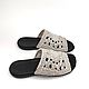 Fishnet flip-flops, p.37, grey linen. Flip flops. florina34. Online shopping on My Livemaster.  Фото №2