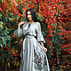Exclusive dress with embroidery and painting 'Fabulous fall', Dresses, Vinnitsa,  Фото №1