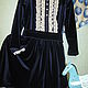 Order Dress ' Velvet season.'. 'Nezhnyj vozrast'. Livemaster. . Dresses Фото №3