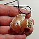 suspension: Fish (selenite). Vintage pendants. things (schtu4ki). Online shopping on My Livemaster.  Фото №2