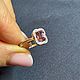 Заказать 17. Кольцо с гранатом малайя 1.10 ct. Натуральные камни. Елена. Ярмарка Мастеров. . Кольца Фото №3