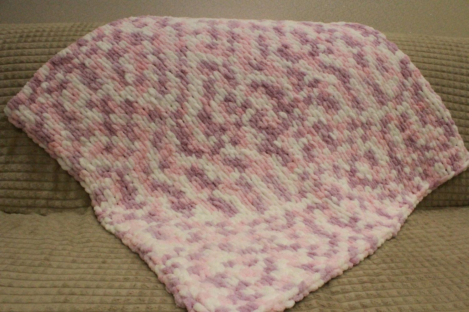 Детский плед ручной вязки в интернет-магазине Ярмарка Мастеров по цене ...