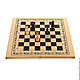 A great gift for the man! Backgammon-checkers-chess game 3 in 1. Chess. мастерская деревянных изделий ЛАДЬЯ (prowoodbox) (woodbox). Online shopping on My Livemaster.  Фото №2